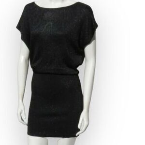 Alice + Olivia Corinne Metallic Sparkly Dress